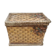 Vintage wicker chest for sale  NOTTINGHAM
