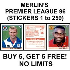 Merlin's Premier League 96 (Números 1 a 259) *Selecione adesivos* comprar usado  Enviando para Brazil