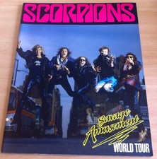 Usado, SCORPIONS- SAVAGE AMUSEMENTS WORLD TOUR PROGRAMME comprar usado  Enviando para Brazil