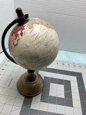 Wood base globe for sale  North Las Vegas