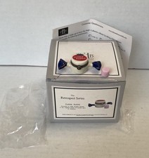 Usado, Caixa de bugigangas articulada de porcelana bolha dupla PHB Midwest Cannon Falls comprar usado  Enviando para Brazil