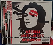 Madonna American Life CD 2003 w/ TAIWAN SLIPCASE & FOLDED POSTER comprar usado  Enviando para Brazil