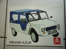 Citroen plaquette mehari d'occasion  Metz-