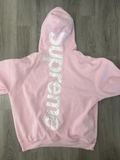 pink supreme hoodie for sale  Honolulu