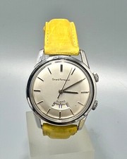 RELÓGIO SUÍÇO GIRARD PERREGAUX ALARME AÇO INOXIDÁVEL CORDA MANUAL Ca. Década de 1960 comprar usado  Enviando para Brazil