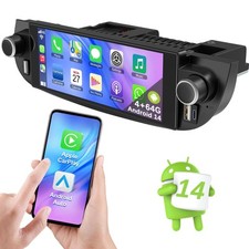 Rádio estéreo automotivo GPS Carplay 6,86"" para Android 14 para Fiat 500 2007-2015 comprar usado  Enviando para Brazil