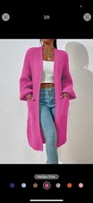 Longjacke cardigan strickjacke gebraucht kaufen  Breitungen