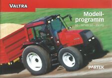 Folheto de trator agrícola - Valtra - Visão geral da linha de produtos - 2001 ALEMÃO (F6988) comprar usado  Enviando para Brazil