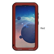 Capa de metal alumínio à prova de choque LOVE MEI Gorilla Glass Apple Samsung Huawei comprar usado  Enviando para Brazil