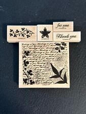 Stampin wood mounted for sale  Denver