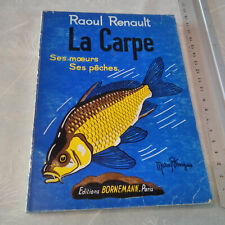 Livre carpe mœurs d'occasion  Lille-