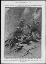 1908 antique print for sale  ASHFORD