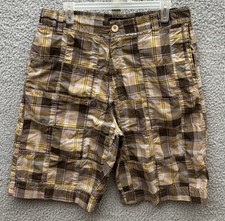 Bermuda Billabong Masculina 33 Xadrez Marrom Chino Patinação Rua Clássica comprar usado  Enviando para Brazil