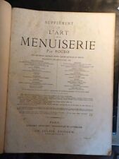 Supplement art menuiserie d'occasion  Moulins
