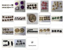 Vintage buttons many for sale  KENILWORTH