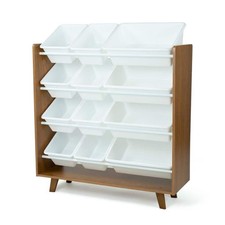 Organizador Humble Crew Morgan 12 polegadas armazenamento de brinquedos meados do século em madeira/branco comprar usado  Enviando para Brazil