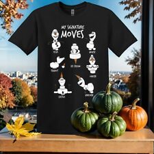 Usado, Camiseta unissex Disney Frozen 2 Olaf My Signature masculina feminina SY150 comprar usado  Enviando para Brazil