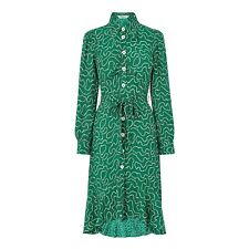 Vestido camisa de seda verde pérola L.K.Bennett Bille, usado comprar usado  Enviando para Brazil