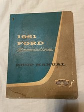1961 ford shop for sale  Deville