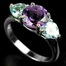 Silver ring amethyst for sale  INVERNESS