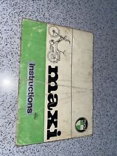 Puch maxi instructions for sale  BIRMINGHAM