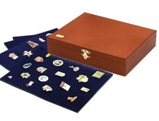 Drewniane Pudełko na ordery, pinsy i medale SAFE Elegance na sprzedaż Drewniane Pudełko na ordery, pinsy i medale SAFE Elegance na sprzedaż  PL
