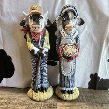 Vintage holstein cows for sale  North Port