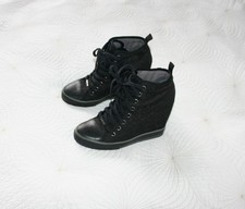 Dkny wedge black for sale  WOLVERHAMPTON