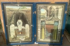 Vintage masonic framed for sale  WATFORD