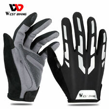 Luvas de ciclismo reflexivas WEST BIKING tela sensível ao toque esportes dedo inteiro G comprar usado  Enviando para Brazil
