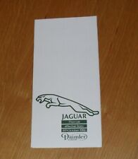 Jaguar price list for sale  FAREHAM