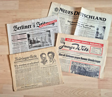 Ddr zeitung zeitexemplare gebraucht kaufen  Eisfeld