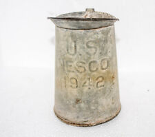 Vintage galvanized oil for sale  Houston