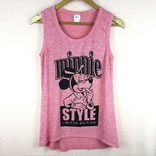 Regata Disney Feminina Minnie Mouse Rosa Malha Elástica Sem Mangas Tamanho Limitado P, usado comprar usado  Enviando para Brazil