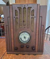 Rádio lápide HTF vintage Sentinel Air Master modelo 34B AM/SW operado por bateria comprar usado  Enviando para Brazil