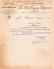 Facture 1921 tuiles d'occasion  France
