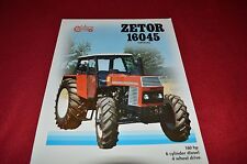 Zetor 16045 Chystal Series Broszura dealera ciągnika LCOH na sprzedaż  Wysyłka do Poland