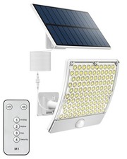 Luces solares exteriores con sensor de movimiento, 105 LED brillantes luces de inundación solares con... segunda mano  Embacar hacia Mexico