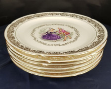 Lot assiettes plates d'occasion  Trévoux
