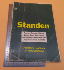Standen operators rapide for sale  COLCHESTER