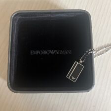 Collana emporio armani usato  Zane