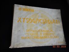 Wartungsanleitung yamaha xt500 gebraucht kaufen  Hannover