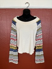 Blusa térmica feminina Free People Fairground tamanho P-M comprar usado  Enviando para Brazil