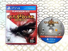 God of War III 3 Remastered Disco PERFEITO (Sony PlayStation 4 PS4,2015) CIB - TESTADO, usado comprar usado  Enviando para Brazil