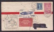 ENTREGA ESPECIAL CANADÁ EXPRESSA - 1939, MONTREAL A BOTWOOD, TERRA NOVA comprar usado  Enviando para Brazil