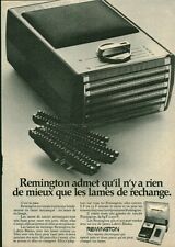 Publicité ancienne lames d'occasion  France