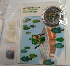 Moeda de 50 centavos mascote olímpico de Vancouver 2010 trenó no gelo hóquei em perfeito estado pacote comprar usado Moeda de 50 centavos mascote olímpico de Vancouver 2010 trenó no gelo hóquei em perfeito estado pacote comprar usado  Enviando para Brazil