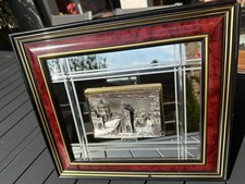 Quadro bassorilievo argento usato  Bergamo