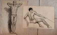 Lot dessins ancien d'occasion  Belleville