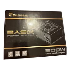 FONTE DE ALIMENTAÇÃO BASIX 500w 120mm ventilador de refrigeração silencioso unidade de fonte de alimentação PSU comprar usado  Enviando para Brazil